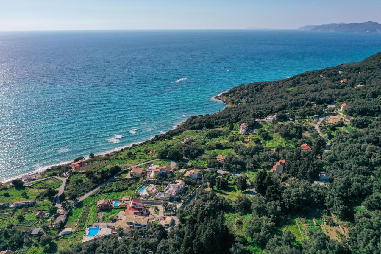 Апартаменти Amaryllis Seaview House By Guestcorfu Paramonas  Екстер'єр фото