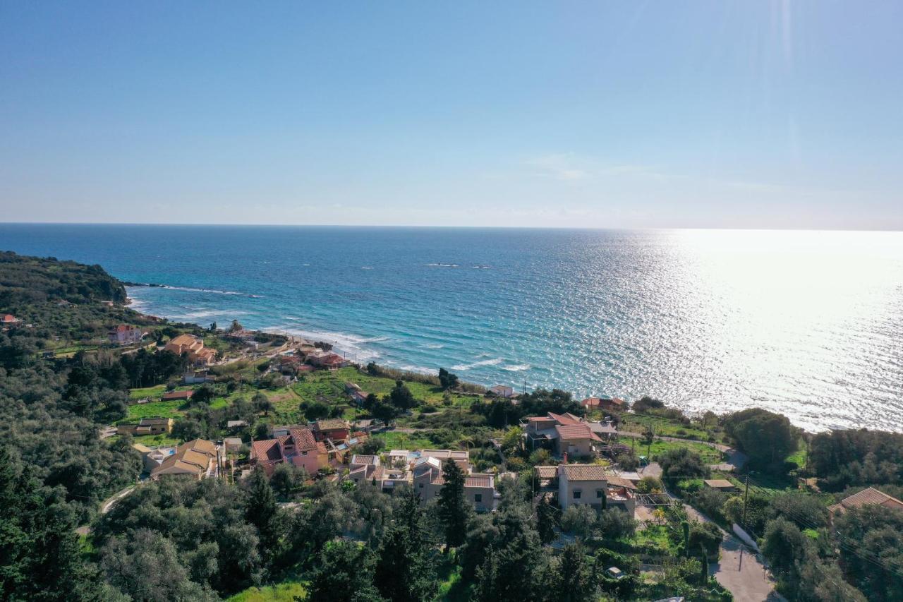 Апартаменти Amaryllis Seaview House By Guestcorfu Paramonas  Екстер'єр фото